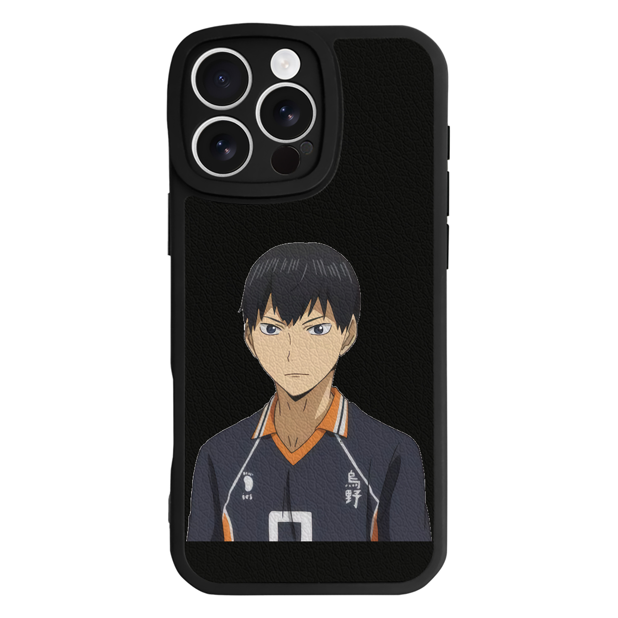（画像用） ハイキュー!! Haikyu!! 【iPhone 16シリーズ対応】シリコンスマホケース（レザー調） 材質：シリコン